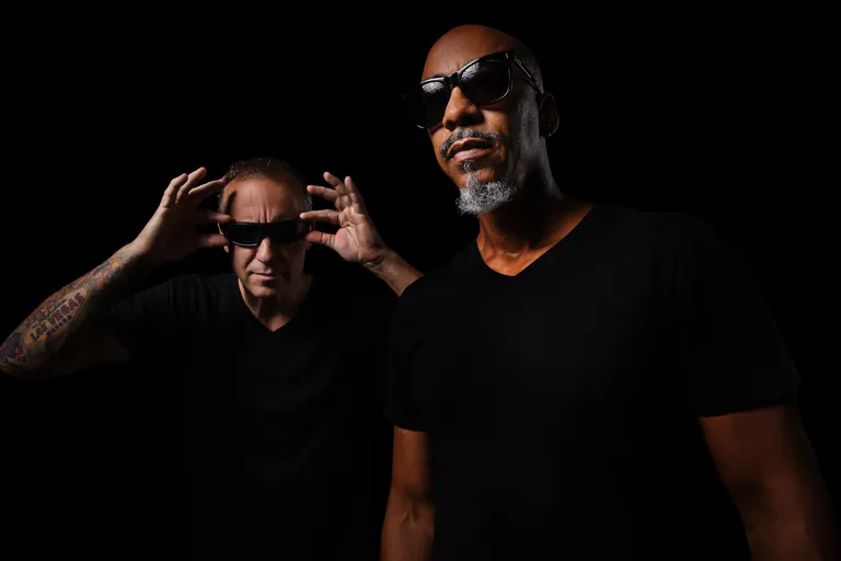 Babae and Dynamixx bring their personalities to a studio portrait